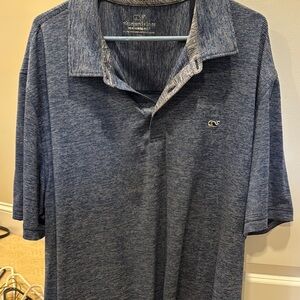 Vineyard Vines Men's Blue Polo Shirt